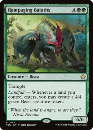 Rampaging Baloths - 645: Foundations