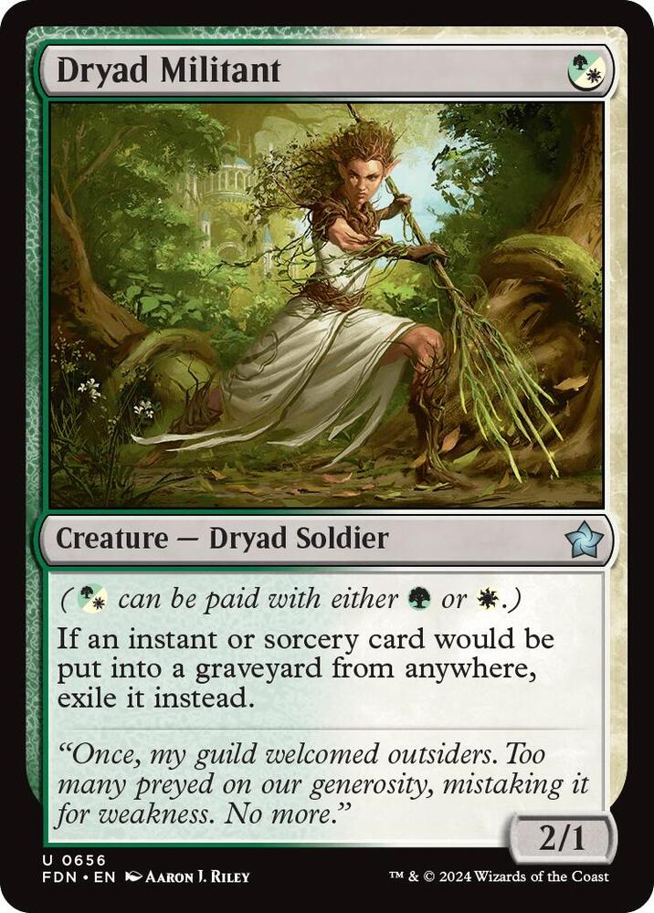 Dryad Militant - 656: Foundations