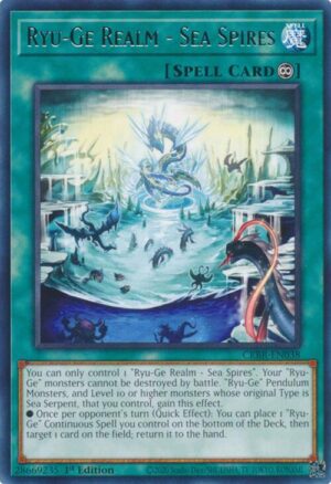 Ryu-Ge Realm - Sea Spires - CRBR-EN038: Crossover Breakers
