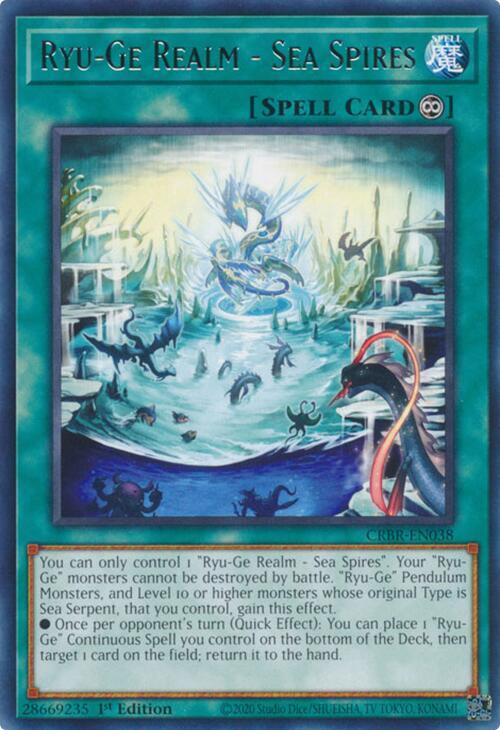 Ryu-Ge Realm - Sea Spires - CRBR-EN038: Crossover Breakers