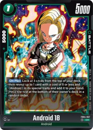 Android 18 (Tournament Pack 05) - FB04-057: Tournament and Championship Promos