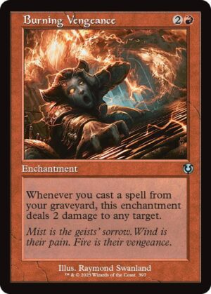 Burning Vengeance (Retro Frame) - 397: Innistrad Remastered