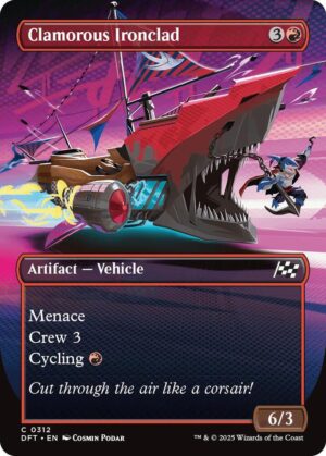 Clamorous Ironclad (Borderless) - 312: Aetherdrift