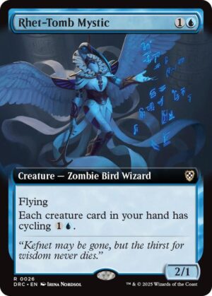 Rhet-Tomb Mystic (Extended Art) - 26: Commander: Aetherdrift