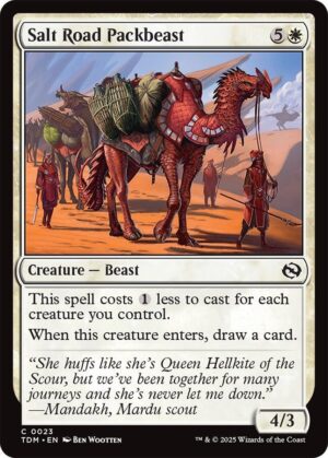 Salt Road Packbeast - 23: Tarkir: Dragonstorm