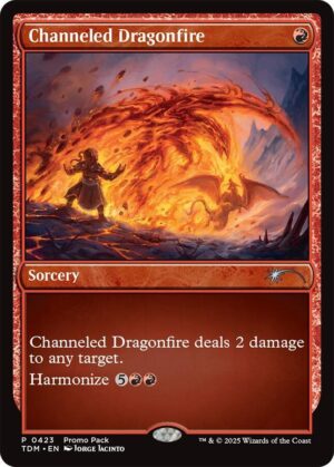 Channeled Dragonfire - 423: Promo Pack: Tarkir: Dragonstorm