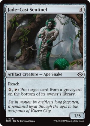 Jade-Cast Sentinel - 243: Tarkir: Dragonstorm
