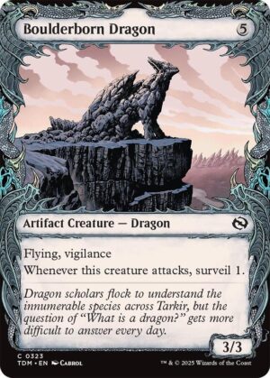 Boulderborn Dragon (Showcase) - 323: Tarkir: Dragonstorm