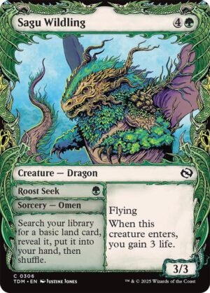 Sagu Wildling (Showcase) - 306: Tarkir: Dragonstorm