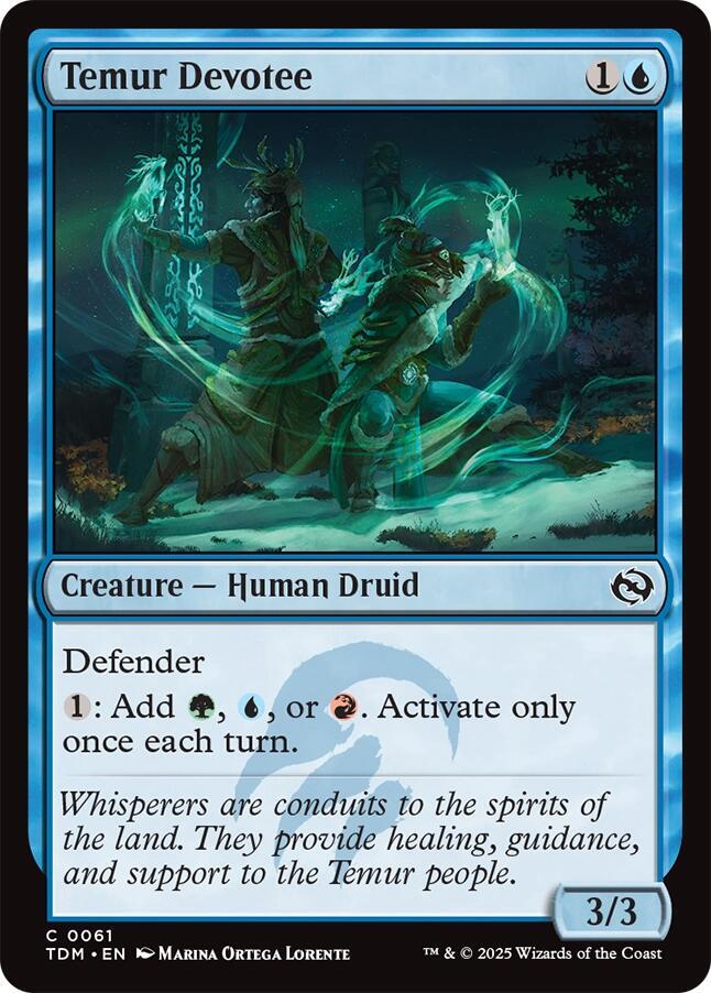 Temur Devotee - 61: Tarkir: Dragonstorm
