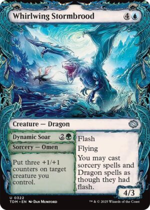 Whirlwing Stormbrood (Showcase) - 322: Tarkir: Dragonstorm