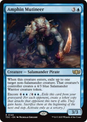Amphin Mutineer - 143: Commander: Tarkir: Dragonstorm