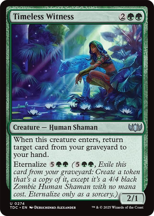 Timeless Witness - 274: Commander: Tarkir: Dragonstorm
