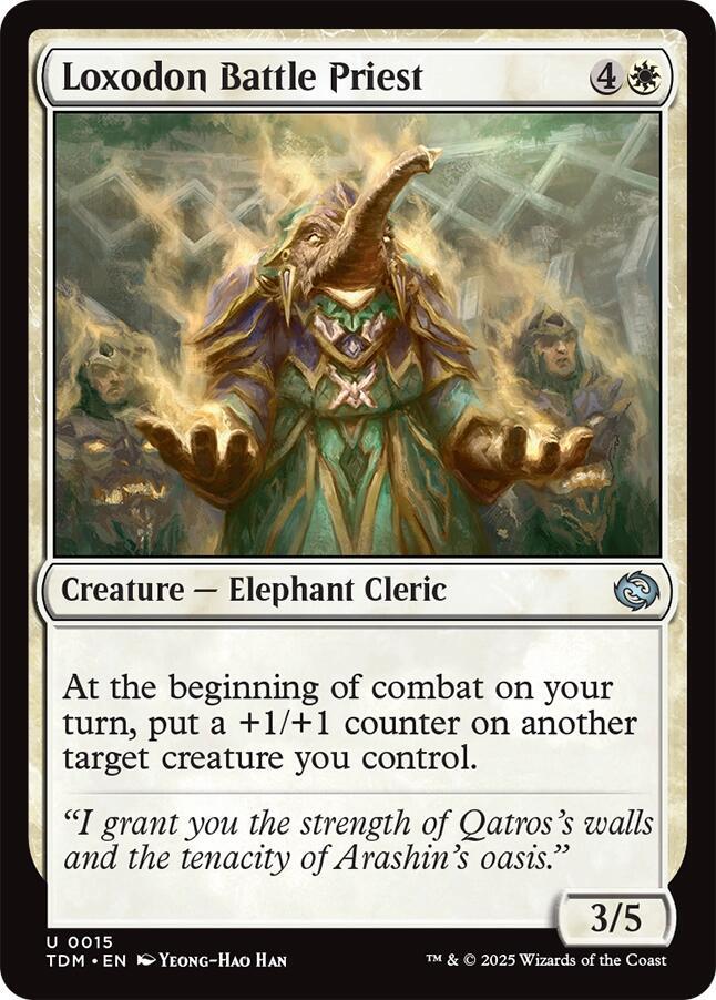 Loxodon Battle Priest - 15: Tarkir: Dragonstorm