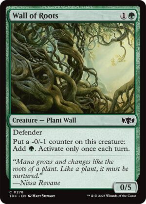 Wall of Roots - 278: Commander: Tarkir: Dragonstorm