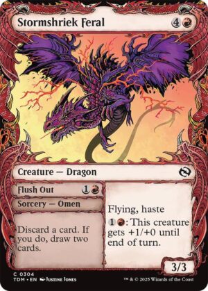 Stormshriek Feral (Showcase) - 304: Tarkir: Dragonstorm