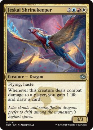 Jeskai Shrinekeeper - 197: Tarkir: Dragonstorm