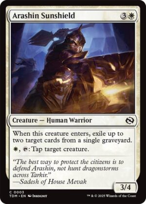 Arashin Sunshield - 3: Tarkir: Dragonstorm