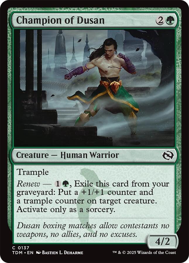 Champion of Dusan - 137: Tarkir: Dragonstorm