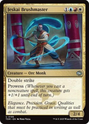 Jeskai Brushmaster - 195: Tarkir: Dragonstorm