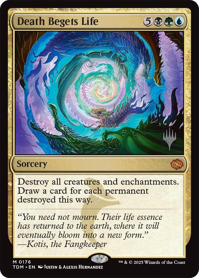 Death Begets Life - 176: Promo Pack: Tarkir: Dragonstorm