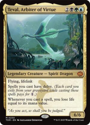 Teval, Arbiter of Virtue - 230: Promo Pack: Tarkir: Dragonstorm