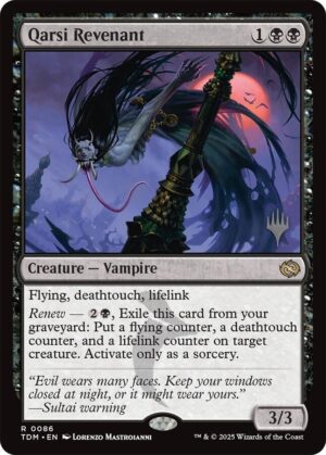 Qarsi Revenant - 86: Promo Pack: Tarkir: Dragonstorm