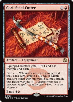 Cori-Steel Cutter - 103: Promo Pack: Tarkir: Dragonstorm