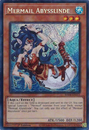 Mermail Abysslinde (Secret Rare) - RA04-EN011: Quarter Century Stampede