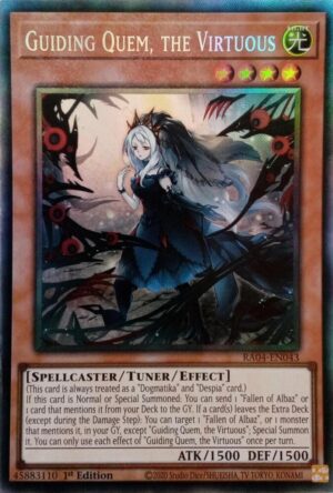 Guiding Quem, the Virtuous (PCR) - RA04-EN043: Quarter Century Stampede