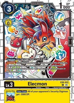 Elecmon - EX9-022 C: Versus Monsters