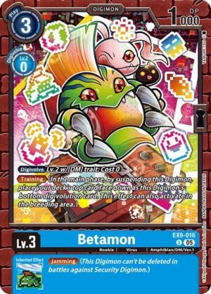 Betamon - EX9-016 U: Versus Monsters