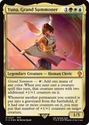 Yuna, Grand Summoner (Surge Foil) - 227: Commander: FINAL FANTASY