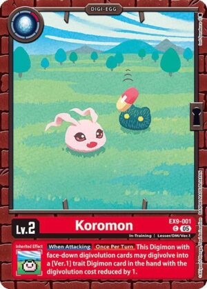 Koromon - EX9-001 C: Versus Monsters