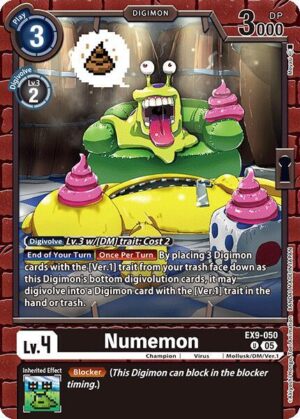 Numemon - EX9-050 U: Versus Monsters