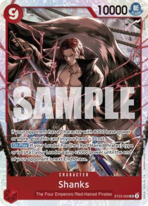 Shanks (002) - ST23-002: Starter Deck 23: RED Shanks