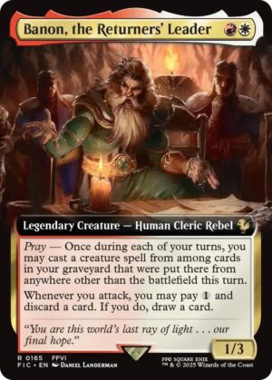 Banon, the Returners' Leader (Extended Art) - 165: Commander: FINAL FANTASY