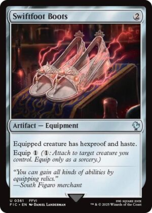 Swiftfoot Boots (Surge Foil) - 361: Commander: FINAL FANTASY