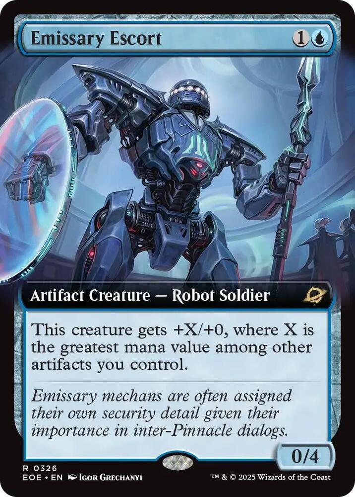 Emissary Escort (Extended Art) - 326: Edge of Eternities