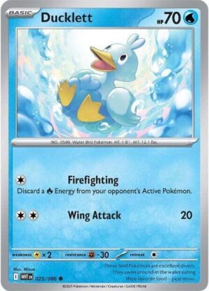 Ducklett - 025/086: SV: White Flare
