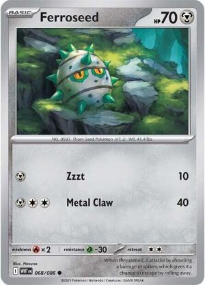 Ferroseed - 068/086: SV: White Flare