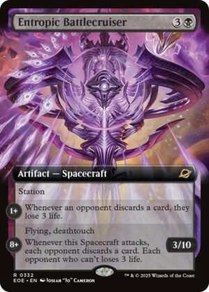 Entropic Battlecruiser (Extended Art) - 332: Edge of Eternities