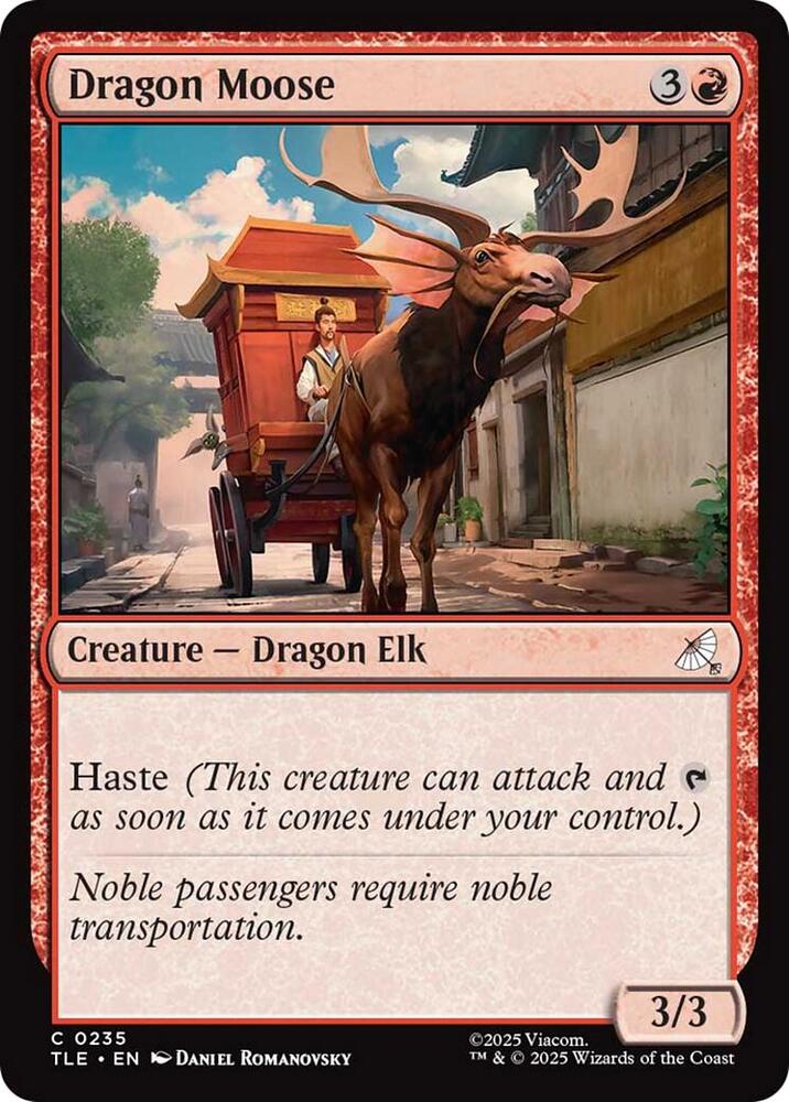 Dragon Moose (0235) - 235: Avatar: The Last Airbender: Eternal-Legal