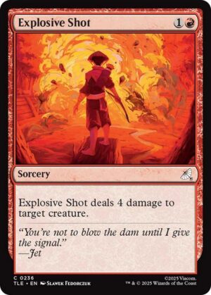 Explosive Shot (0236) - 236: Avatar: The Last Airbender: Eternal-Legal