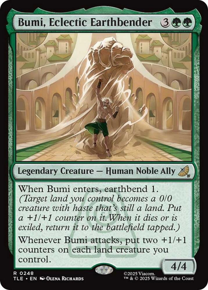 Bumi, Eclectic Earthbender - 248: Avatar: The Last Airbender: Eternal-Legal