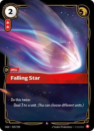 Falling Star - 029/298: Origins