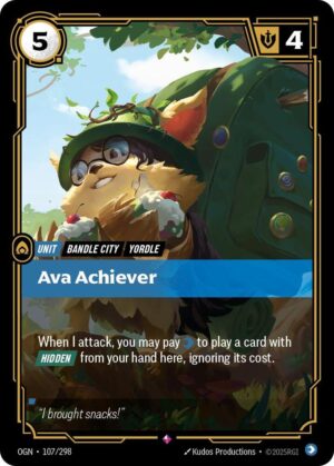 Ava Achiever - 107/298: Origins
