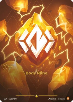 Body Rune (Alternate Art) - 126a/298: Origins