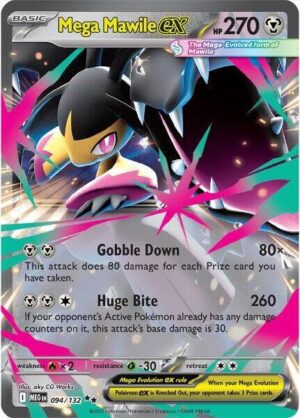 Mega Mawile ex - 094/132 - 094/132: ME01: Mega Evolution