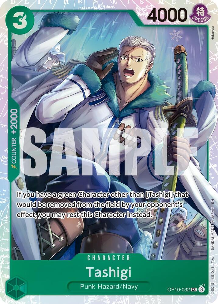 Tashigi (Reprint) - OP10-032: Premium Booster -The Best- Vol. 2